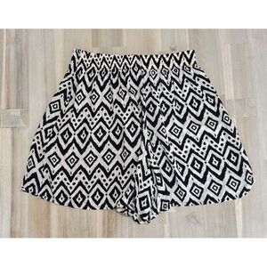 Tezenis Size Small Printed High Waist Casual Shorts